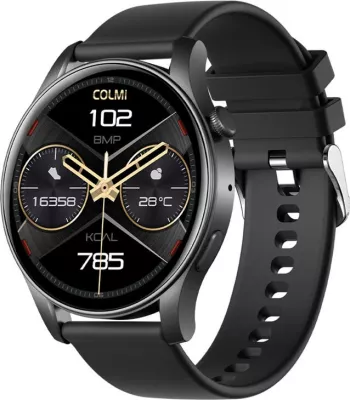 Smartwatch Colmi V73, 1.43" AMOLED, për iOS/Android, i zi