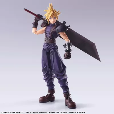 Figurinë aksion koleksionuese Square Enix Bring Arts Cloud Strife Final Fantasy VII Digital Plus Edition 15.2 cm