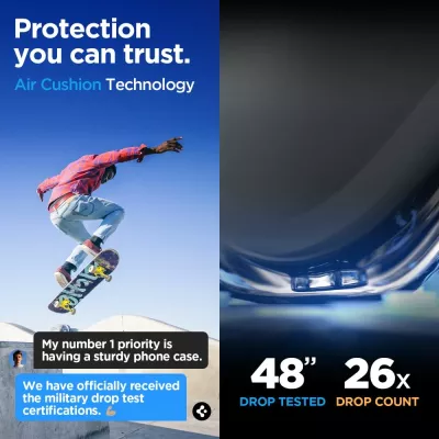 Mbështjellës Spigen Tough Armor për Samsung Galaxy XCover 7, i zi
