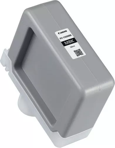 Kasetë Canon PFI-1100MBK, Pigment i zi, 160 ml