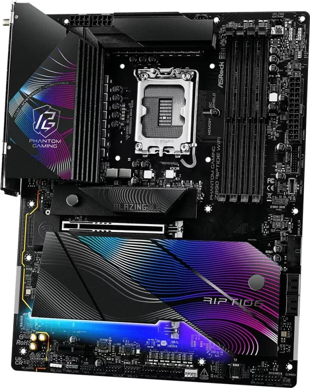 Pllakë amë ASRock Z890 Riptide WiFi, Intel, LGA 1851, DDR5, 256 GB
