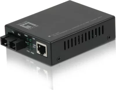 Konvertues media LevelOne RJ45 në SC, Multi-Mode Fiber, 550m, 1000 Mbit/s