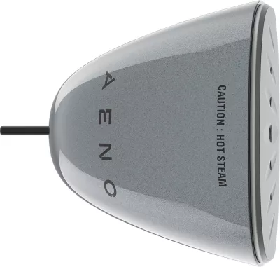 Hekur me avull dore AENO GS2 1190W, gri metalike, set me çantë udhëtimi, gotë matëse dhe dorezë
