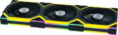 Ventilatorë për kompjuter Lian Li UNI FAN SL Wireless 120mm ARGB PWM, zi, 3-pack (12SL1W3B)
