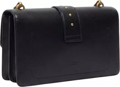 Çantë krahu për femra Pinko Love One Mini New Buckle Vitel 107071, e zezë
