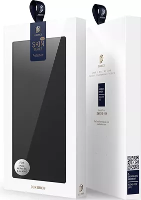 Mbështjellës Dux Ducis Skin Pro për Xiaomi Poco X6 Pro 5G/Redmi K70E, me kapak, xhep për kartela, e zezë