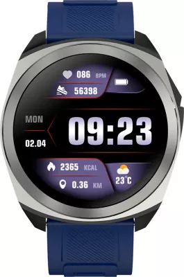 Smartwatch CANYON Maveric SW-83 (CNS-SW83SS) GPS, 1.32\" IPS 360x360, 400 mAh, 192 MB, argjendtë/kaltër