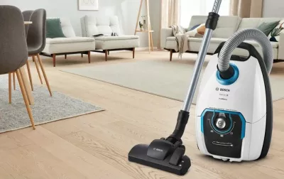 Fshesë me korrent drum Bosch Serie 8 BGB75XSIL, 650W, 5L, e bardhë