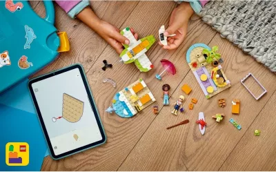 Set ndërtimi LEGO Friends 42672, valixhe kreative, 188 pjesë, shumëngjyrëshe
