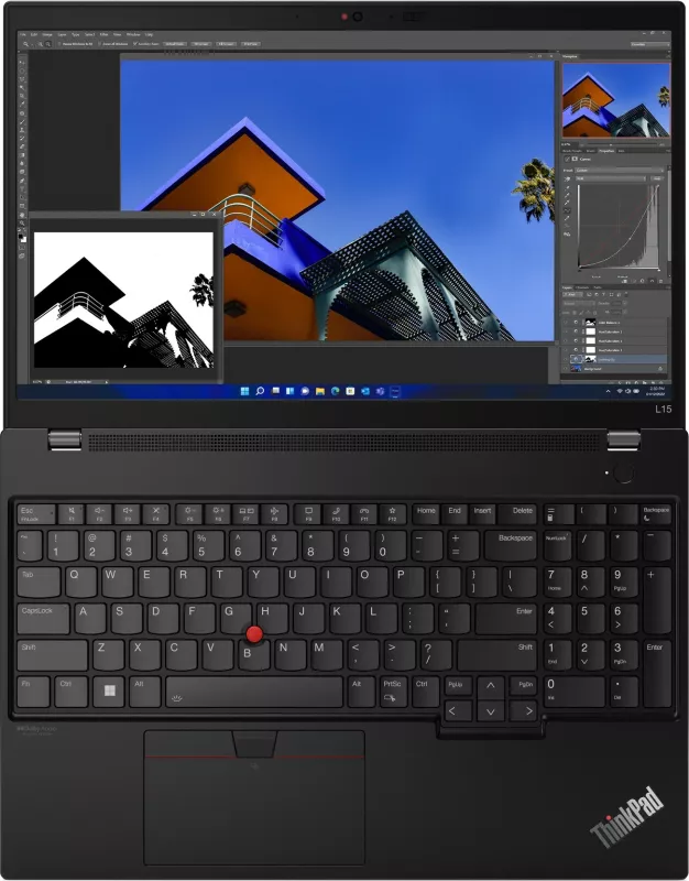 Laptop Lenovo ThinkPad L15, 15.6", Intel Core i5, 16GB RAM, 512GB SSD, Intel UHD Graphics, i zi (DE keyboard)