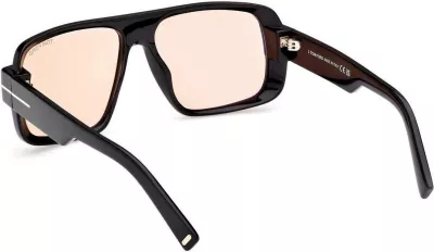 Syze dielli për meshkuj Tom Ford Navigator FT1101 01E, të zeza [Madhësia: 58]