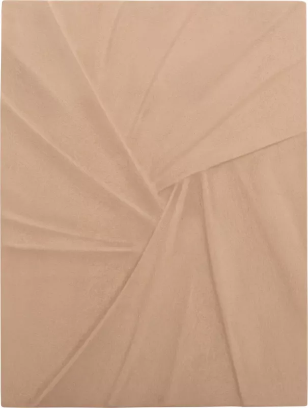 Panel dekorativ për mur, seri Santorini, MDF, ngjyrë bezhë, FH4522, 60x4x80 cm.