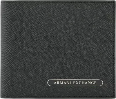 Portofol për meshkuj Armani Exchange XM000167 AF12702, i zi