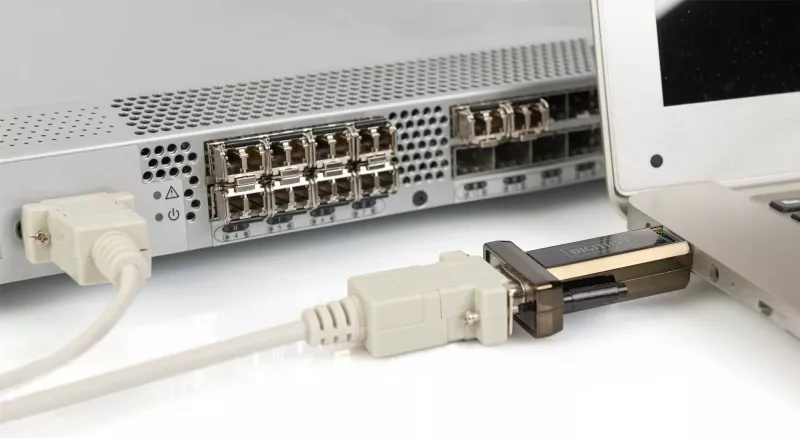 Adapter serial USB 2.0 Digitus, D-Sub, USB, Ngjyrë e zezë