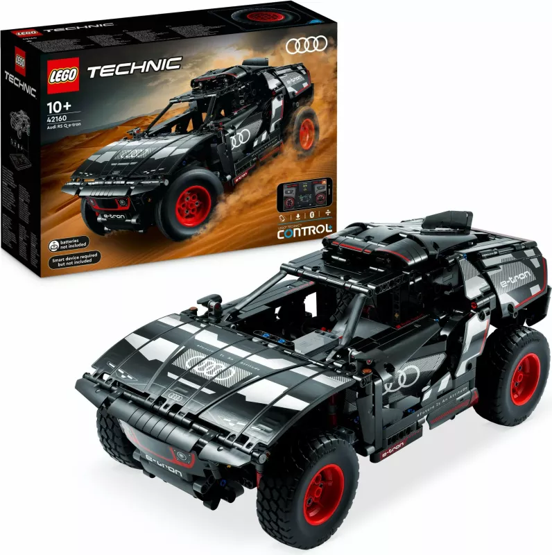 Set ndërtimi LEGO Audi RS Q e-tron, 10 vjet, Plastikë, 914 pjesë, 1.86 kg
