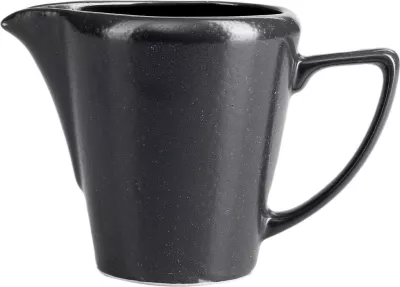 Kremiere porcelani Porland Seasons Coal 150 ml, e zezë, set 6 copë