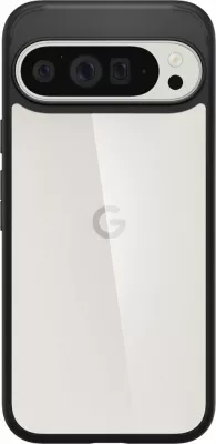 Mbështjellës Spigen Ultra Hybrid për Google Pixel 9 Pro XL, i zi