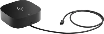 Stacion lidhës HP USB-C, i zi