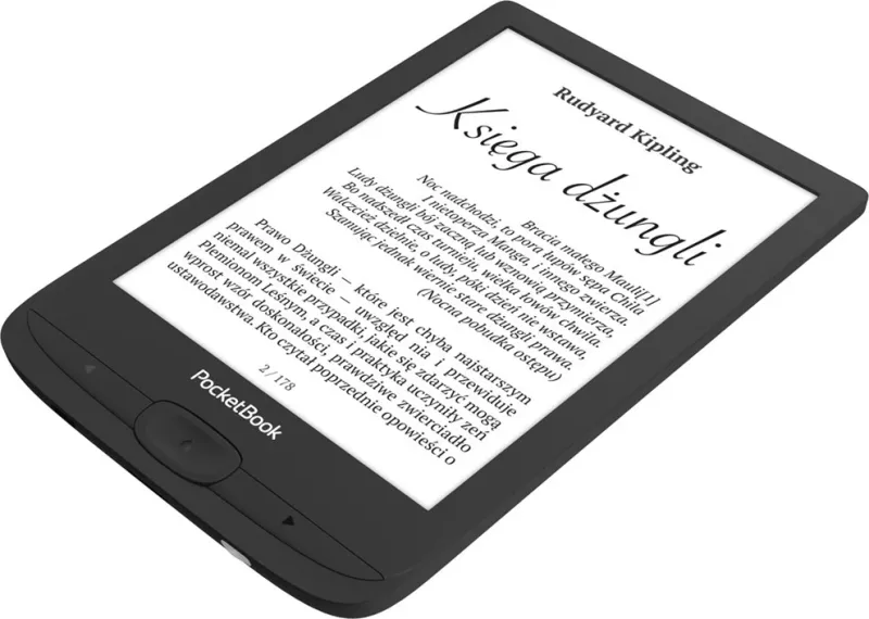 Lexues Librash PocketBook 618 Basic Lux 4, Ngjyrë e Zezë