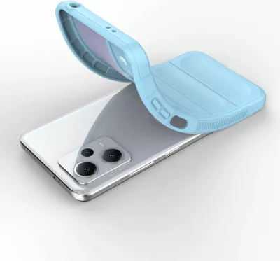 Mbështjellës Hurtel Magic Shield Case për Xiaomi Redmi Note 12 5G / Poco X5 5G, kaltër e çelët