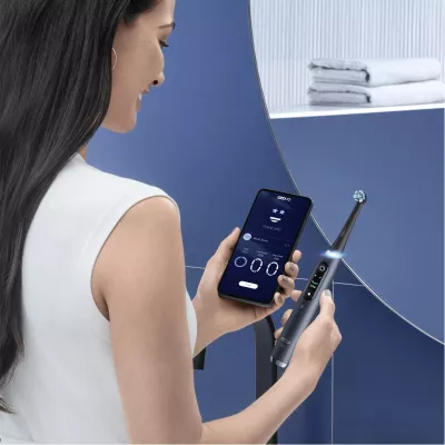 Furçë dhëmbësh elektrike Oral-B iO Series 9n, 7 modalitete, Bluetooth, e zezë