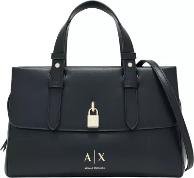Çantë krahu për femra Armani Exchange XW003055 AF28605, e zezë