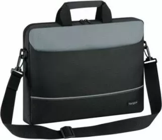 Çantë laptopi Targus Intellect 15.6, poliester, e zezë/gri