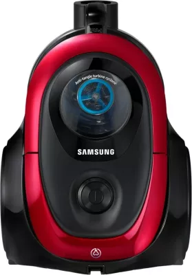 Fshesë me korrent cilindrike Samsung VC07M2110SR/GE, 1.5 L, 700 W, pa qese, e zezë me të kuqe