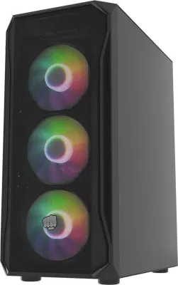 Kasë FURY Shobo SH4F RGB Midi Tower, E zezë