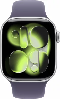 Smartwatch Apple Watch S11, alumini 42mm, rrip sportiv vjollcë S/M