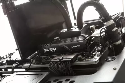 RAM Memorje Kingston FURY Beast 8GB 3200MT/s DDR4 CL16 DIMM, e zezë