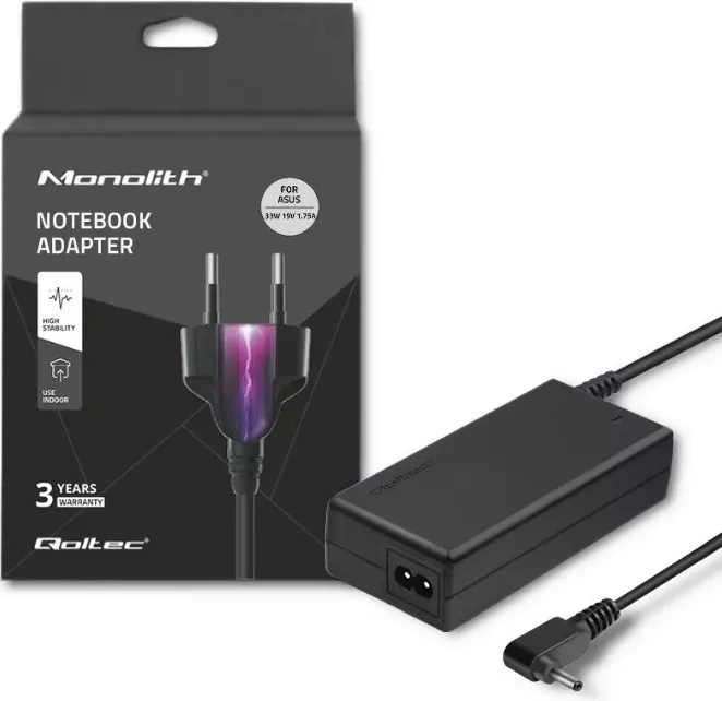 Karikues Qoltec për laptop ASUS, 33W, 19V