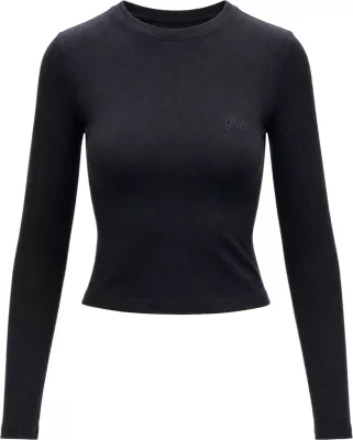 Maicë me mëngë të gjata Guess Active CHARA V6YP05 K4260 për femra, e zezë [Madhësia: S]
