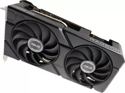 Kartelë grafike ASUS Dual RX7600-O8G-EVO, 8 GB GDDR6, E zezë