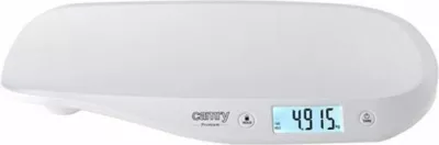 Peshore bebi CAMRY CR8185, 20 kg, Auto-HOLD/HOLD, ndarje 5 g, ekran LCD me ndriçim, e bardhë
