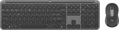 Set tastierë dhe maus Logitech SIGNATURE SLIM COMBO MK950, gri