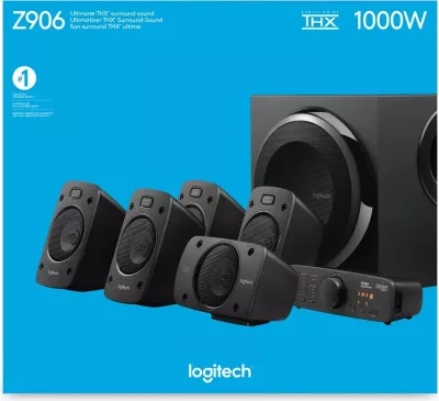 Logitech Surround Sound Speakers Z906 500 W Black 5.1 channels