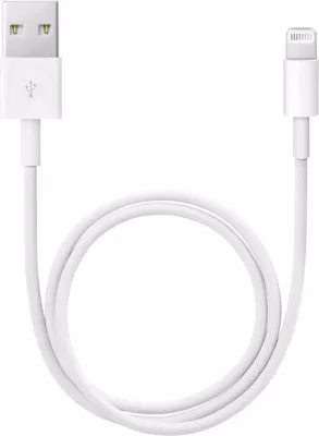 Kabëll karikimi Apple ME291ZM/A Lightning në USB-A 0.5 m, i bardhë