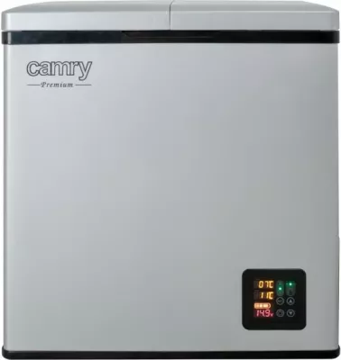 Ftohës portativ me kompresor CAMRY CR8076 38 L, dy ndarje (15 L + 23 L), deri -20°C, gri