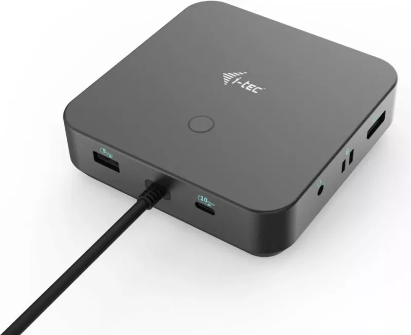 Docking station I-Tec USB-C HDMI Dual DP, 100W, 3x 4K, 10Gbps, i zi