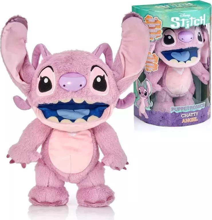 Kukull interaktive Wow Stuff Disney Real FX Chatty Angel, rozë