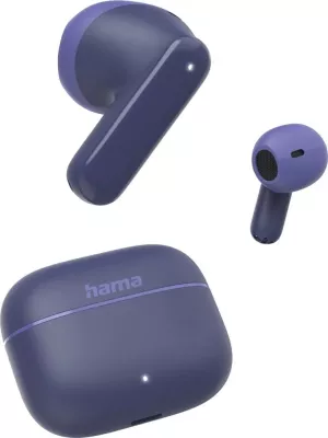 Kufje Hama True Wireless Freedom Light II, Bluetooth 5.3, ngjyrë kaltër