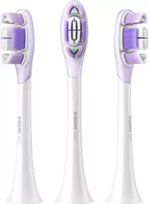 Koka furçe për brushë elektrike Xiaomi Oscillation, 3 copë, e bardhë/vjollcë
