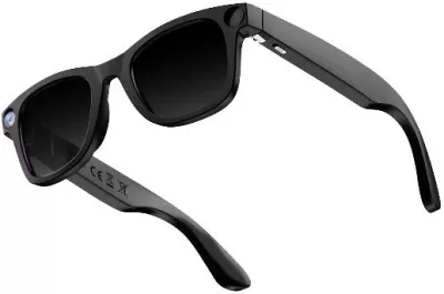Syze të mençura Nilox SmartGlasses, kamera 8MP, audio Bluetooth, 16GB, të zeza