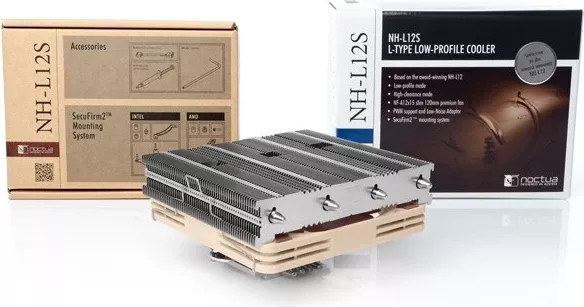 Ftohës Noctua NH-L12S, 12cm, hiri 
