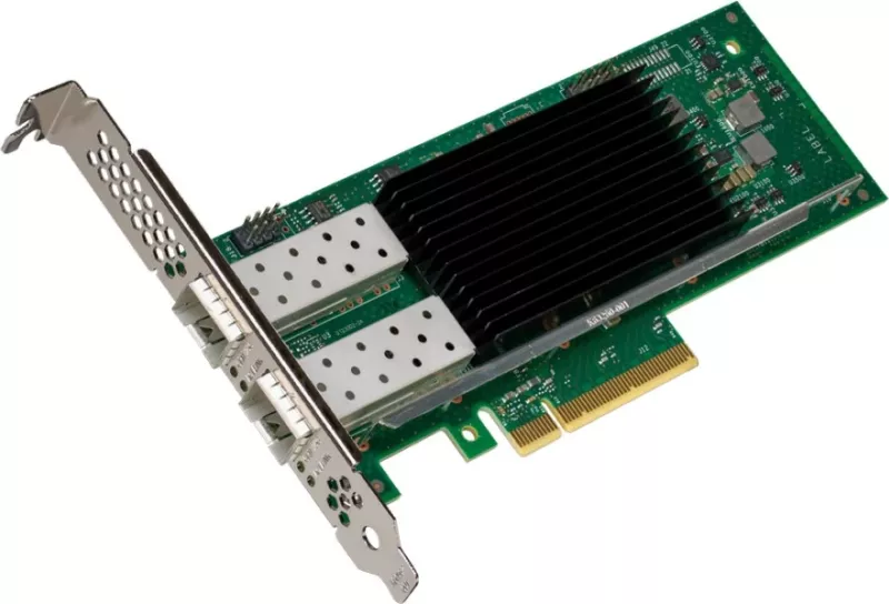 Kartë rrjeti Intel E810-XXVDA2, PCI Express, 10/25 Gigabit Ethernet, e zezë