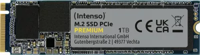 SSD Intenso 3835460, 1 TB, M.2, 2100 MB/s