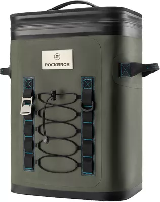 Çantë shpine termike Rockbros 3016001301, 20l + 2.5l, e gjelbër, set