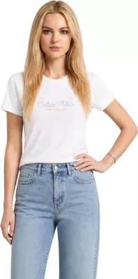 Maicë për femra Calvin Klein Jeans LV047G804G, e bardhë