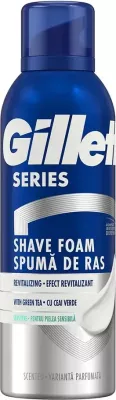 Shkumë për rroje për meshkuj Gillette Series Revitalizing Green Tea, 200ml
